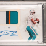 TUA TAGOVAILOA 2020 FLAWLESS AUTOGRAPH ROOKIE SILVER HOLO PATCH AUTO #/25 PSA 10