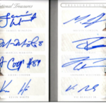 WINSTON MARIOTA COOPER GURLEY 2015 NATIONAL TREASURES CHEST ROOKIE AUTO /10