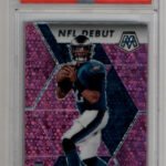 Jalen Hurts 2020 Mosaic No Huddle Pink 06/20 #265 PSA 10 Gem Mint