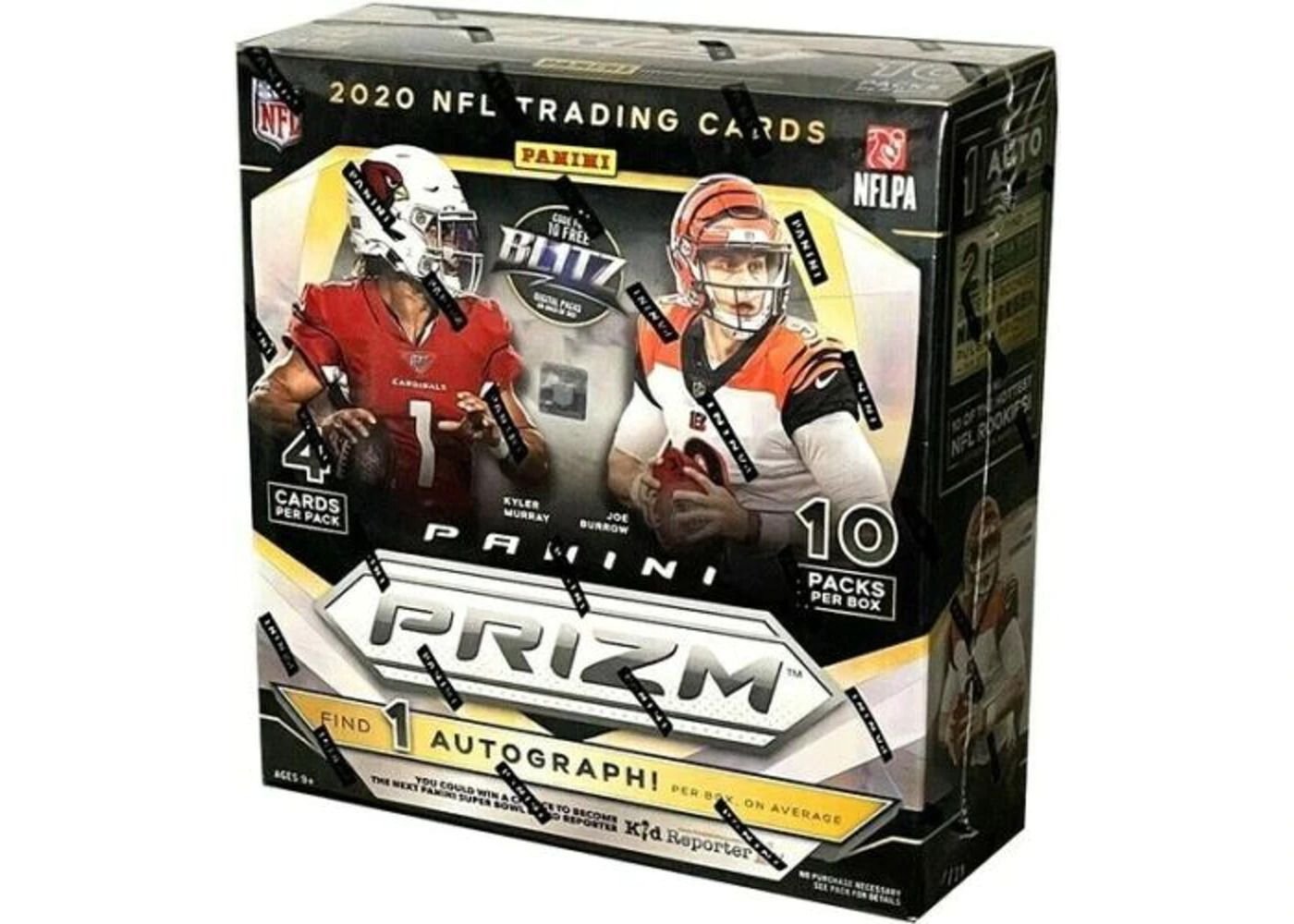 021121_2020_panini_prizm_mega_walmart_box 2020 Panini Prizm Football Mega 40ct (Walmart)(Box) - Image 1