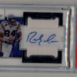 Randy Moss 2020 Panini One Dual Patch Auto 4/8 PSA 10 Gem Mint Auto 10