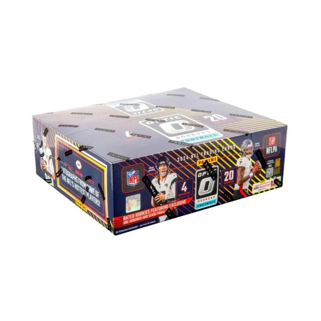 05FD613C-5F75-4438-85EE-99EC5E9586DE 2024 Panini Donruss Optic Football Retail Box - Image 1