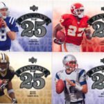 2006 Upper Deck Fantasy Top 25 Insert Set with Tom Brady and Peyton Manning Plus