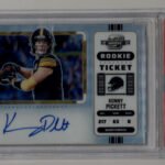 Kenny Pickett 2022 Contenders Optic Variation Silver Auto PSA 10 Gem Mint Auto 10