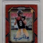 Kenny Pickett 2022 Prizm Red Wave Auto140/149 PSA 10 Gem Mint Auto 10