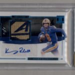 Kenny Pickett 2022 Chronicles Impeccable Draft Picks Elegance Conference Patch Auto 1/1 BGS 9 Mint