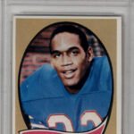O.J. Simpson 1970 Topps #90 PSA 7 Near Mint 0945
