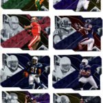 2008 Upper Deck SPx Football Die-Cut Series 90 Card Complete Basic Veteran Players Set Loaded with Stars and Hall of Famers