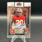 James Peoples 2025 Bowman Chrome U Auto Black /10 #BCA-JP