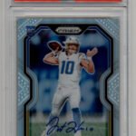 Justin Herbert 2020 Panini Prizm Auto PSA 10 Gem Mint