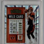 Joe Burrow 2020 Contenders Wild Card Auto #101 PSA 9 Mint Auto 10