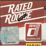 2010 Donruss Rated Rookies Football Complete Mint Set Featuring Tim Tebow and Rob Gronkowski PLUS with 1 Autograph