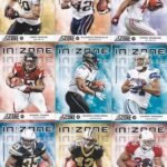 2012 Score In The Zone Complete Mint Insert Set with Newton, Peterson, Gronkowski+