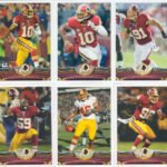 Washington Redskins 2013 Topps Team Set with Robert Griffin III and Jordan Reed Rookie card #317