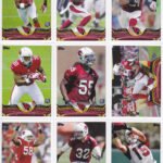 Arizona Cardinals 2013 Topps Team Set with Larry Fitzgerald and Tyrann Mathieu Rookie Card #211 Plus