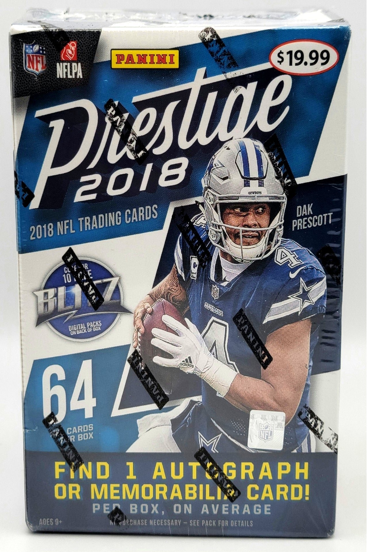 14422 2018 Panini Prestige Football Blaster Box - Image 1