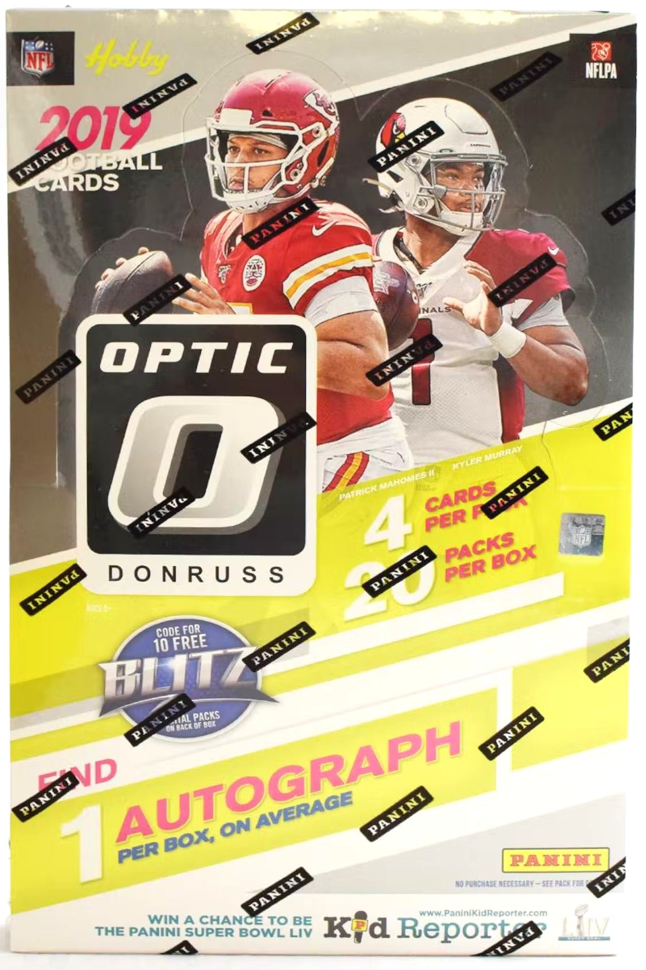 14426 2019 Panini Donruss Optic Football Hobby Box - Image 1