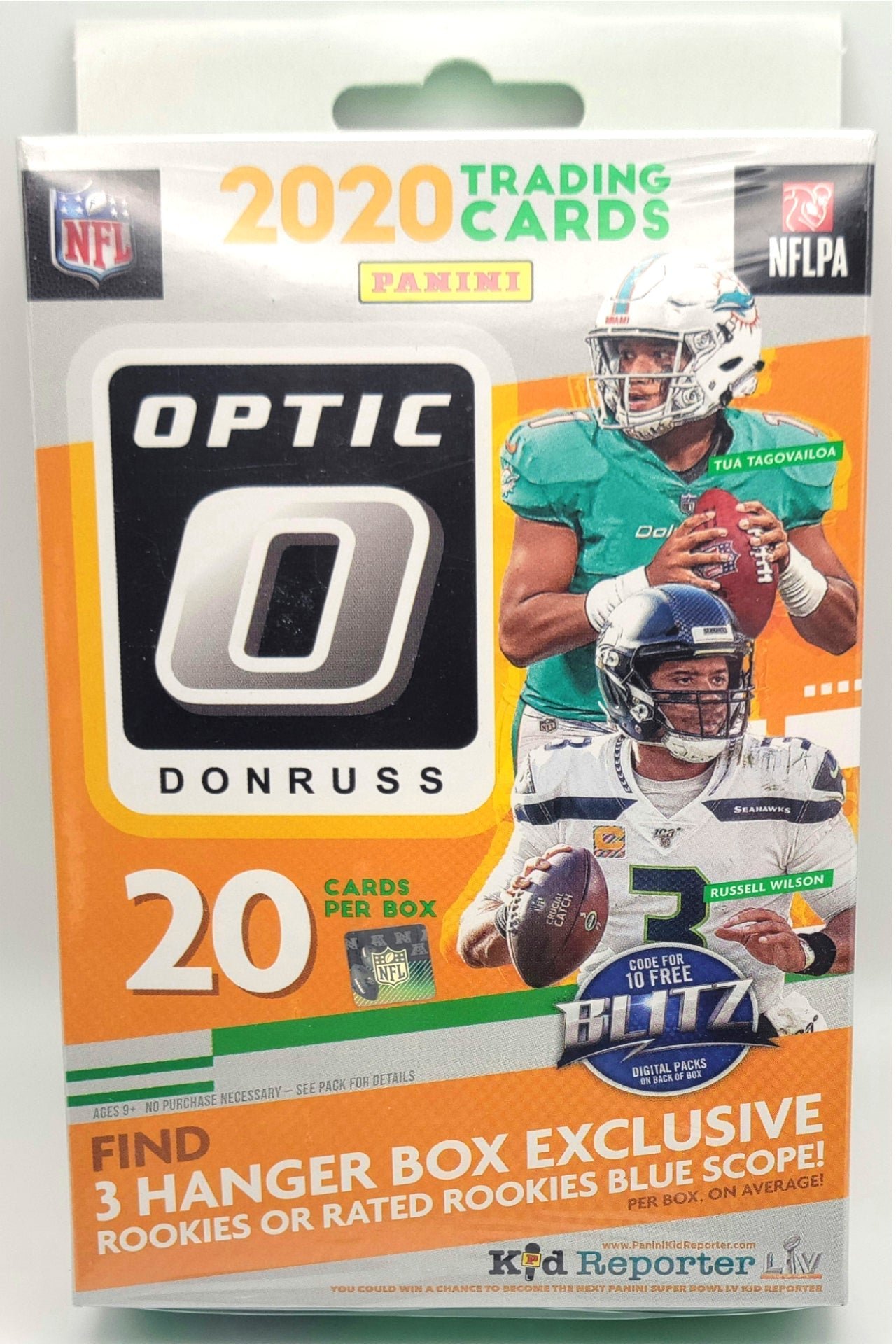 14431 2020 Donruss Optic Hanger Football Retail Box - Image 1