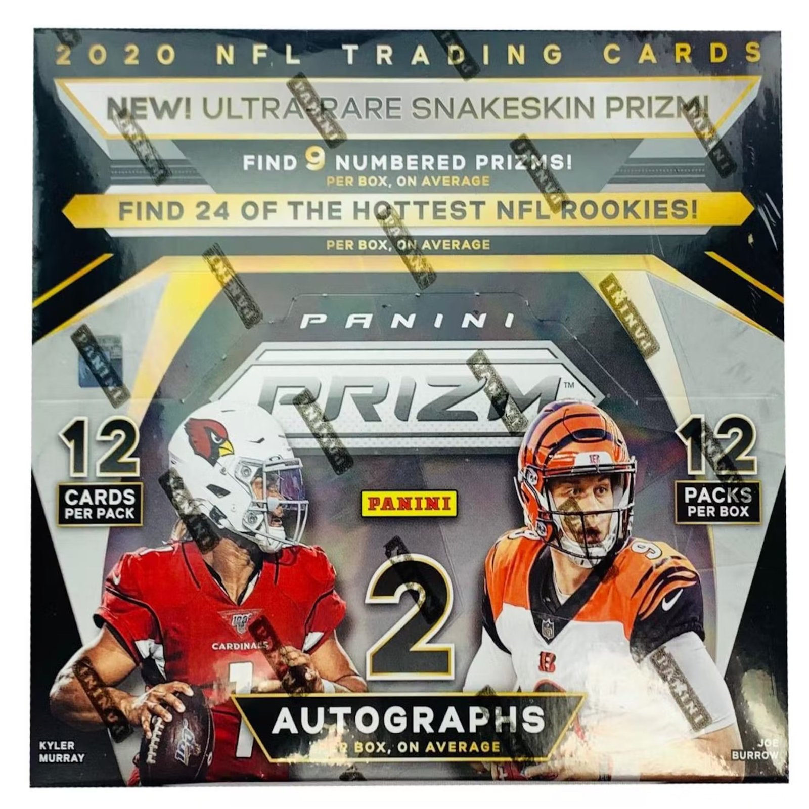 14442 2020 Panini Prizm Football Hobby Box - Image 1