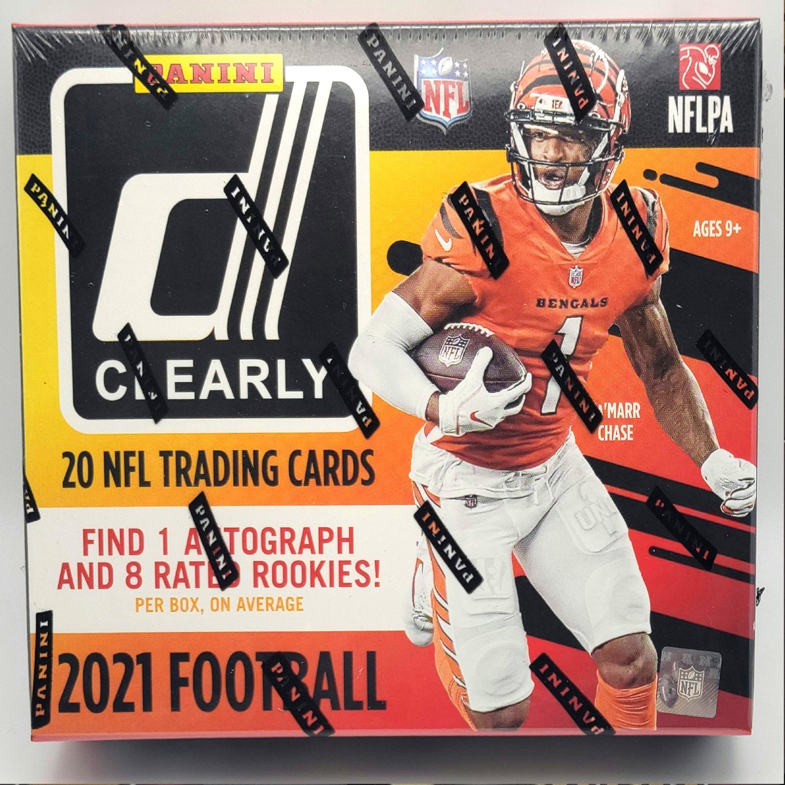 14446 2021 Clearly Donruss Football Hobby Box - Image 1