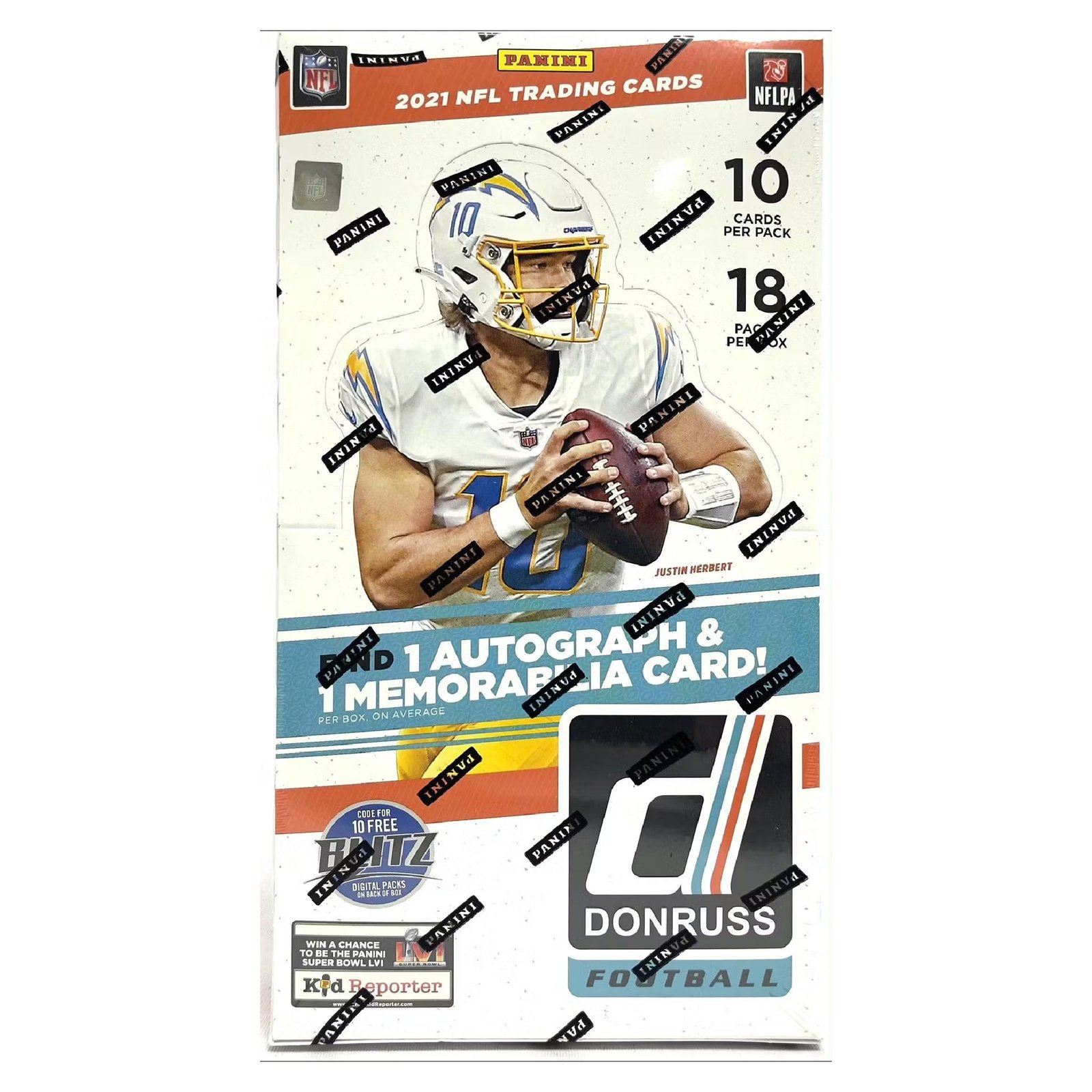 14447_78305505-136a-40e9-bb77-22bd5a375c5c 2021 Panini Donruss Football Hobby Box - Image 1