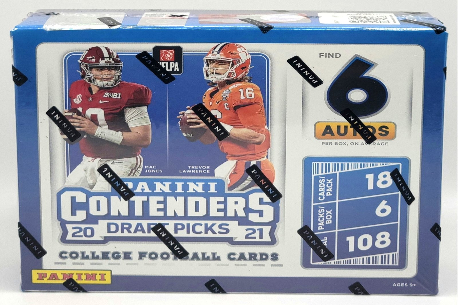 14458 2021 Panini Contenders Draft Pick College Football Hobby Box - Image 1