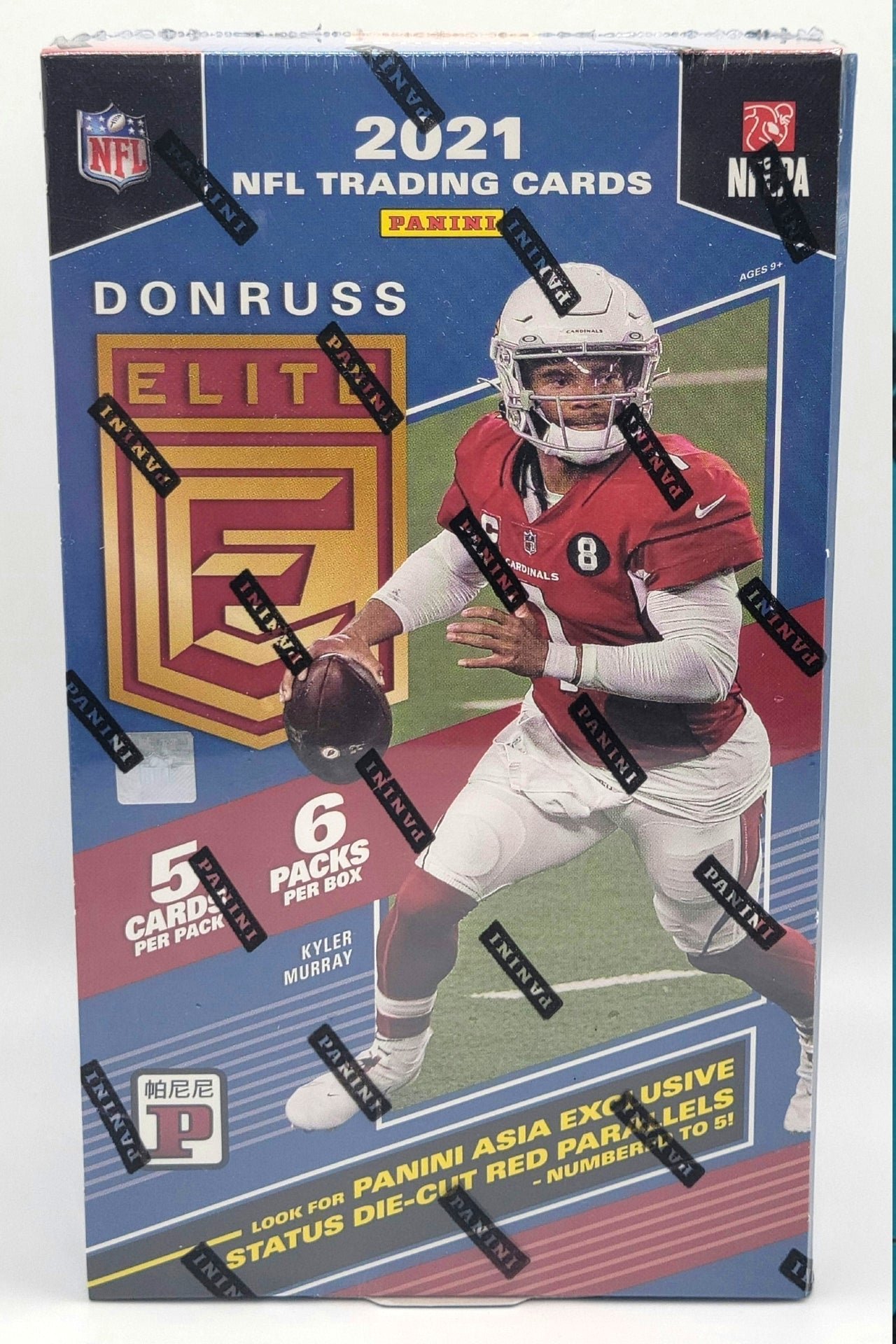14465 2021 Panini Elite Tmall Football Retail Box - Image 1