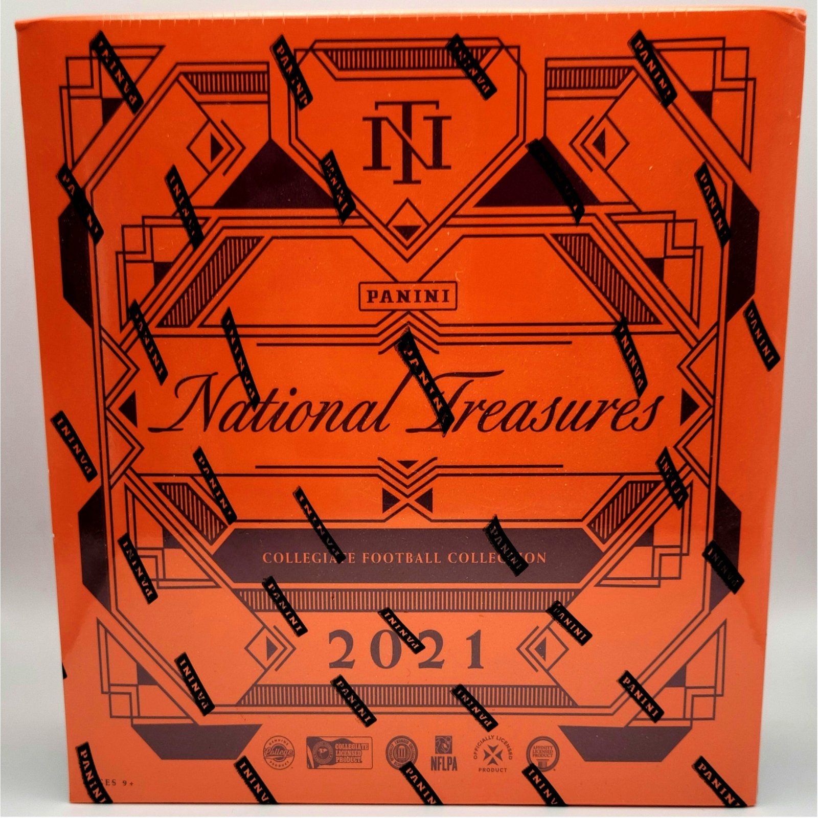 14482 2021 Panini National Treasure College Football Hobby Box - Image 1