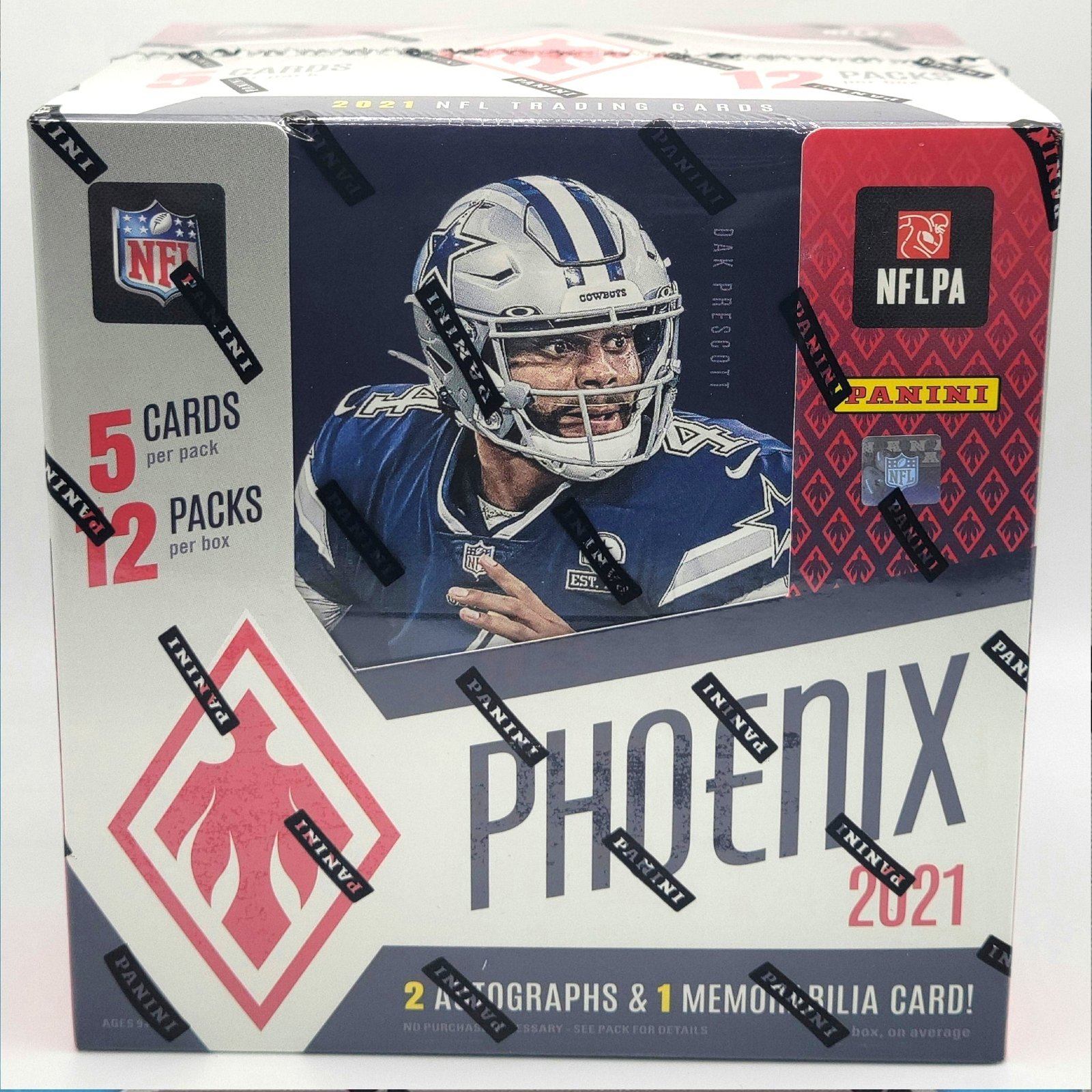 14488 2021 Panini Phoenix Football Hobby Box - Image 1
