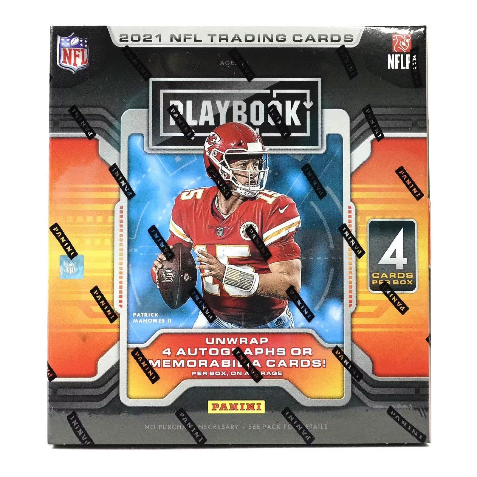 14490_db67d8ab-d7c7-43cf-9763-44c4e7ad8f24 2021 Panini Playbook Football Hobby Box - Image 1