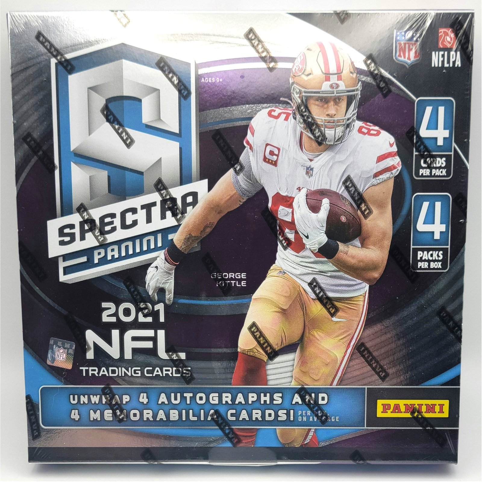14500 2021 Panini Spectra Football Hobby Box - Image 1