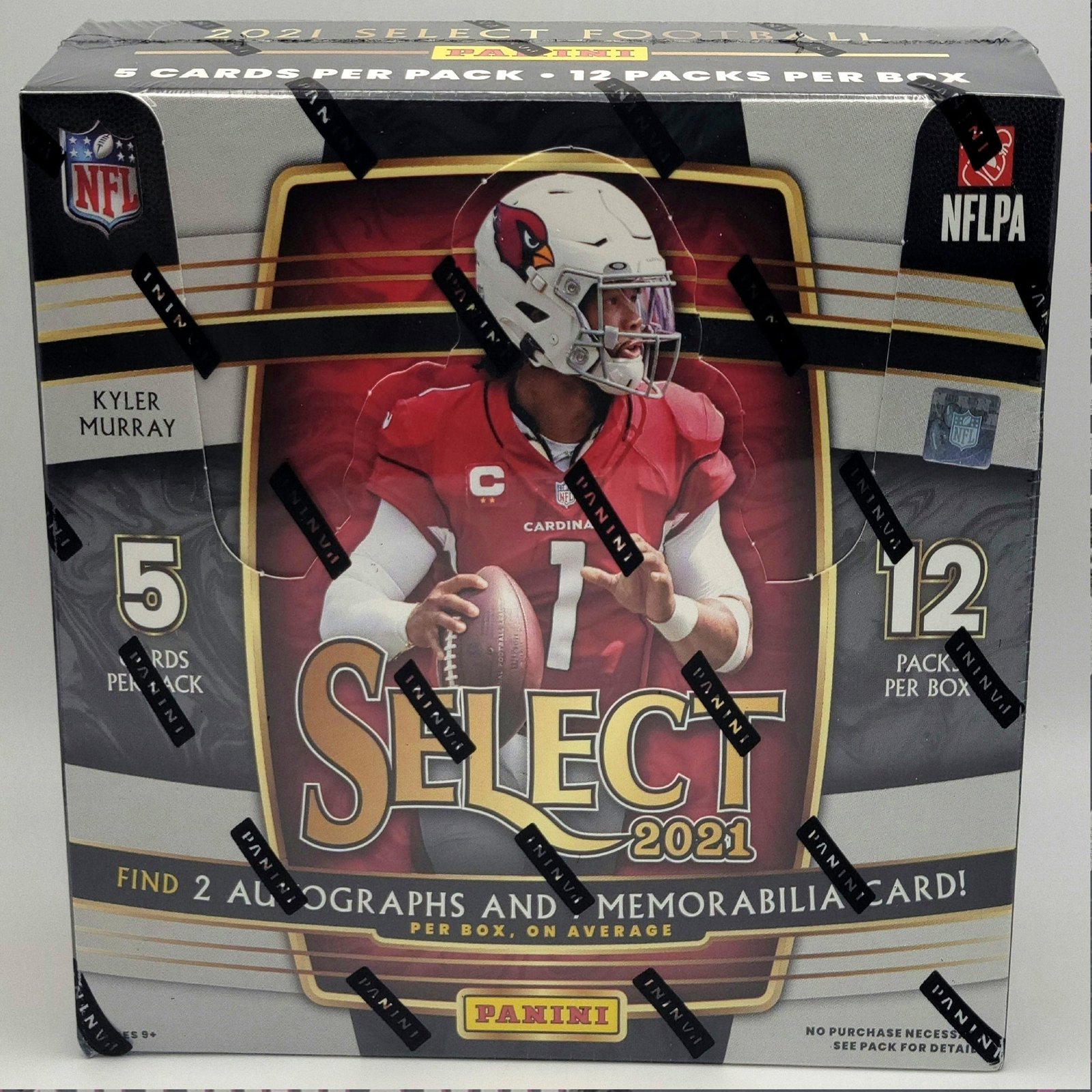 14633 2021 Panini Select Football Hobby Box - Image 1