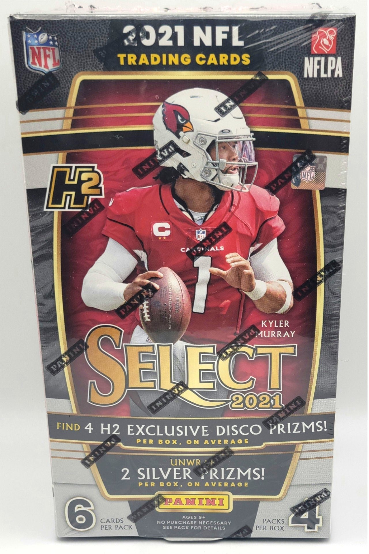 14639 2021 Panini Select Football Hybrid H2 Hobby Box - Image 1