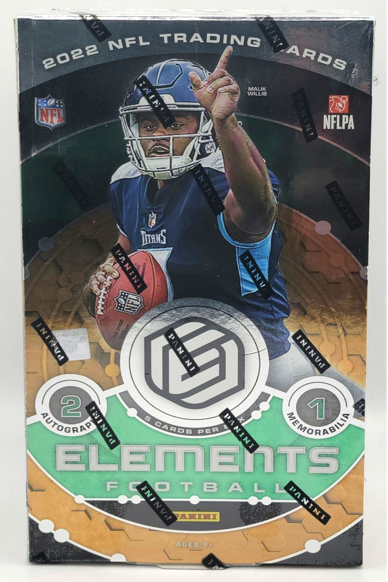 14649 2022 Panini Elements Football Hobby Box - Image 1