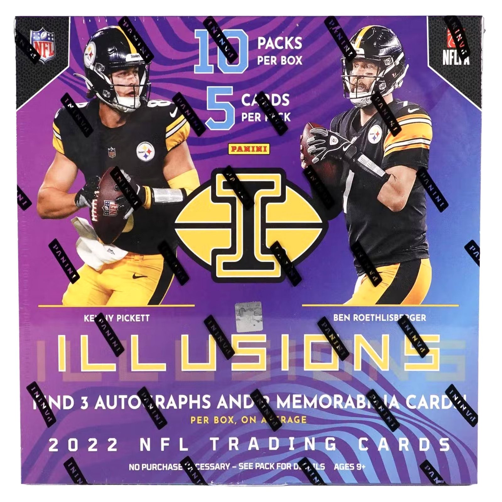14733 2022 Panini Illusions Football Hobby Box - Image 1