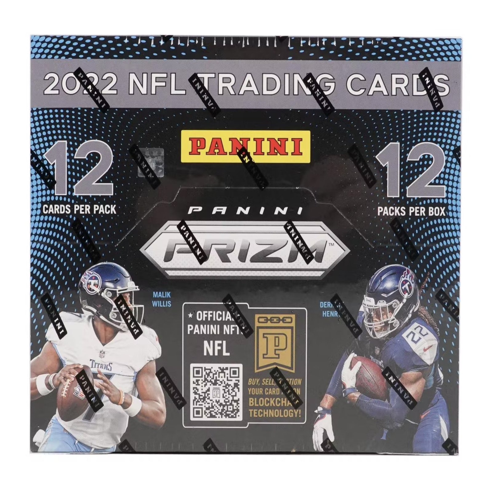 14772 2022 Panini Prizm Football Hobby Box - Image 1