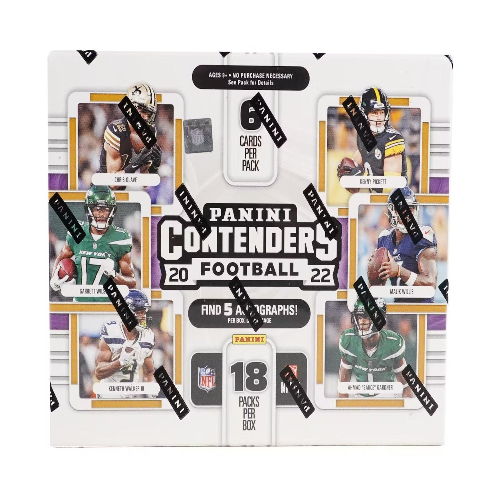 14790 2022 Panini Contenders Football Hobby Box - Image 1