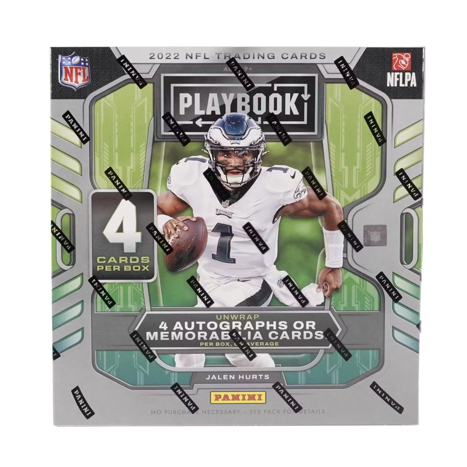 14814 2022 Panini Playbook Football Hobby Box - Image 1