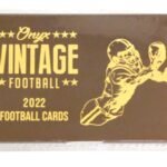2022 Onyx Vintage Football Hobby Box
