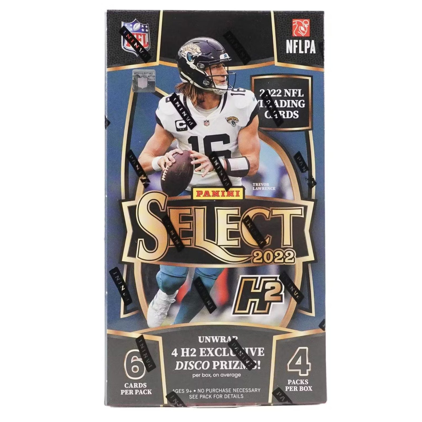 14908 2022 Panini Select H2 Football Hobby Box - Image 1