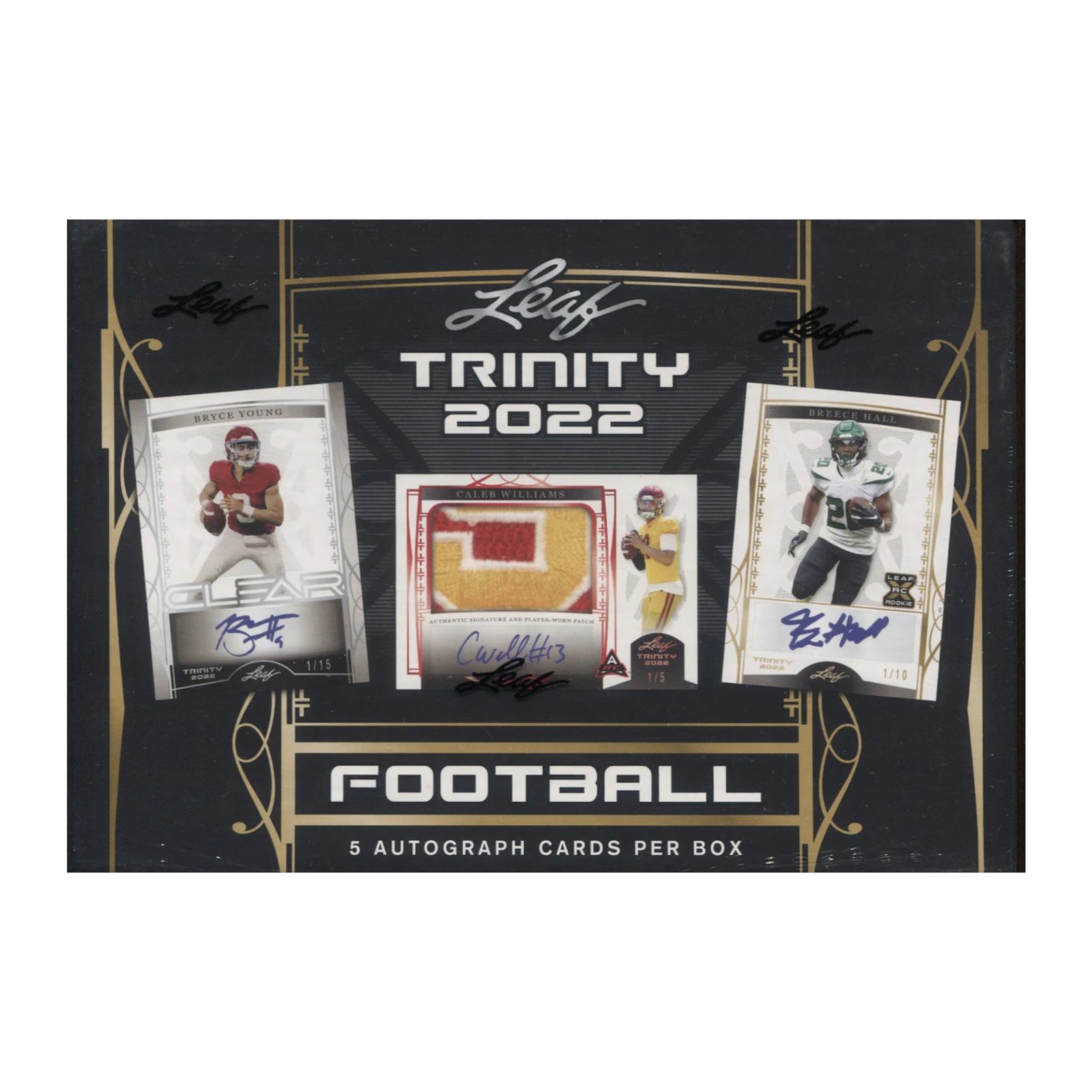14945 2022 Leaf Trinity Football Hobby Box - Image 1