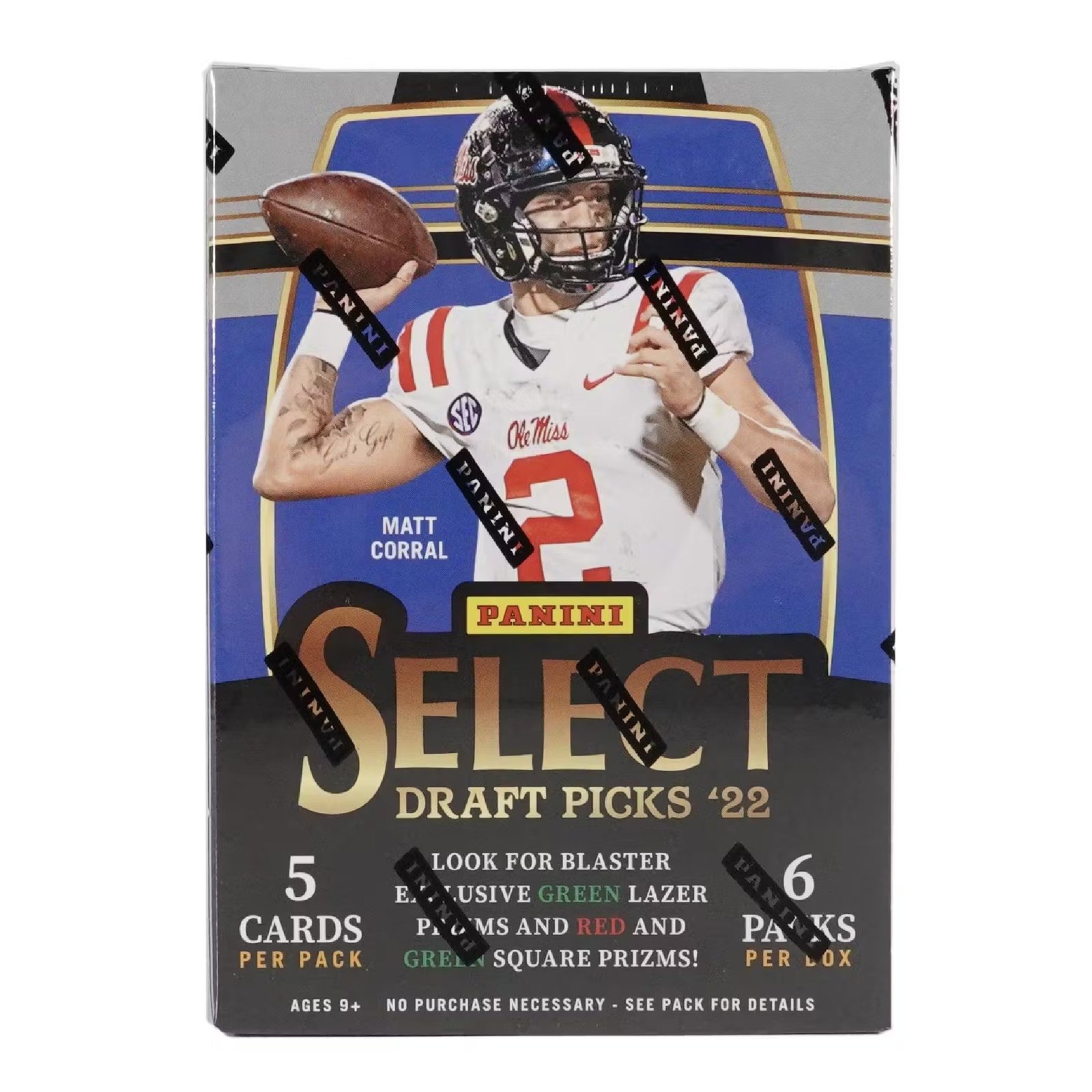 14963 2022 Panini Select Draft Picks Football Blaster Box - Image 1