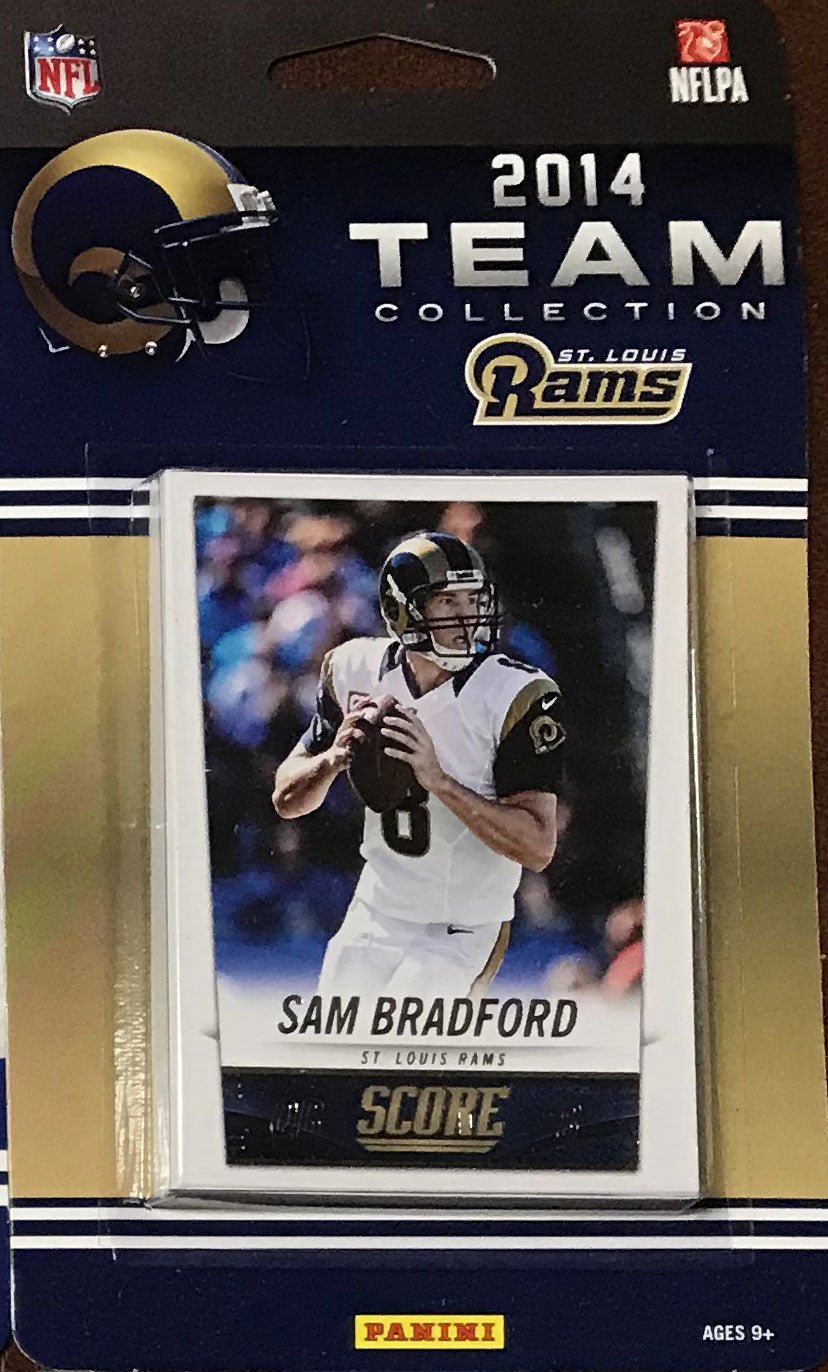 14s Los Angeles Rams 2014 Score Factory Sealed Team Set featuring Aaron Donald Rookie card #332 - Image 1