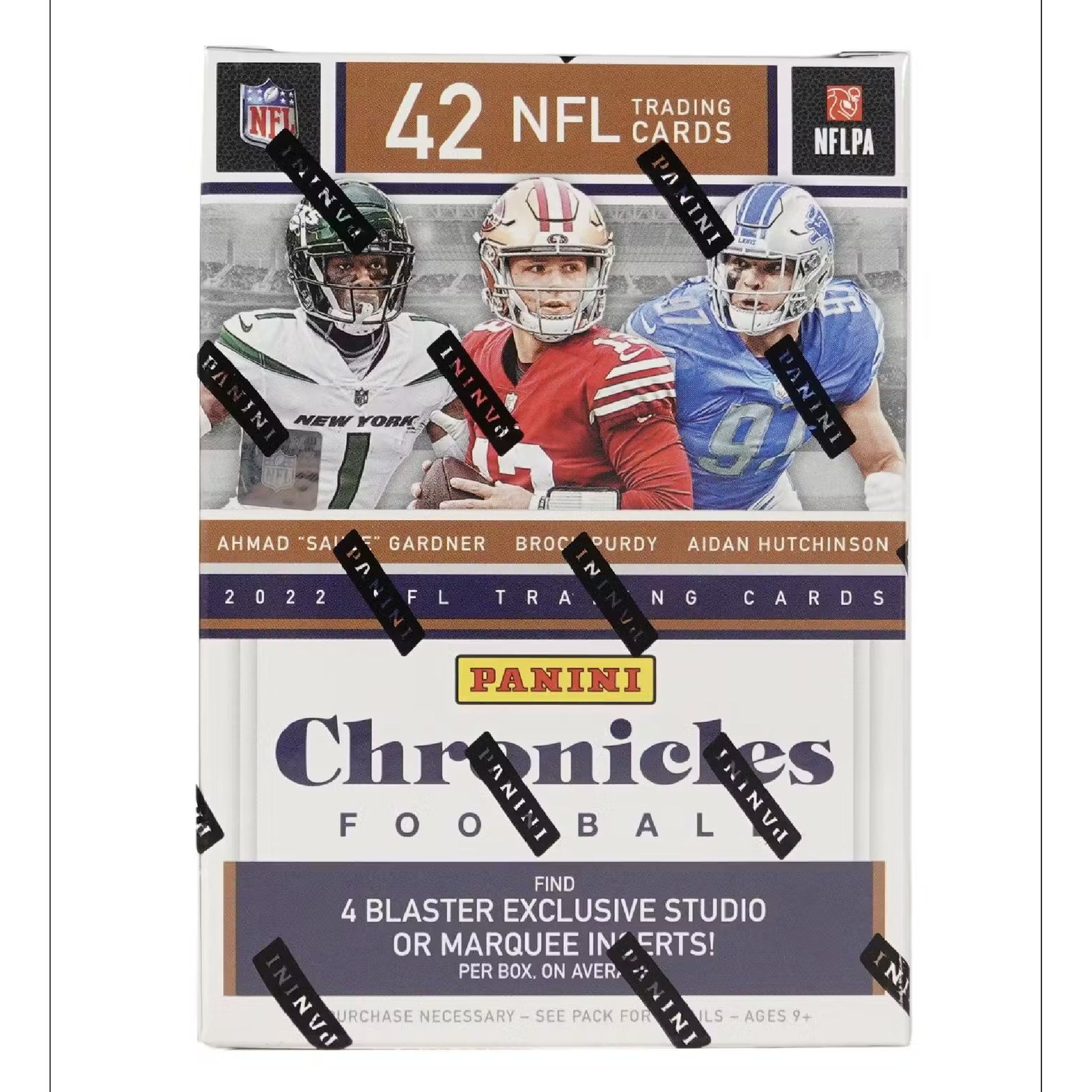 15028_dfec68c1-ed33-4119-abfa-ddab96b08037 2022 Panini Chronicles Football Hobby Blaster Box - Image 1