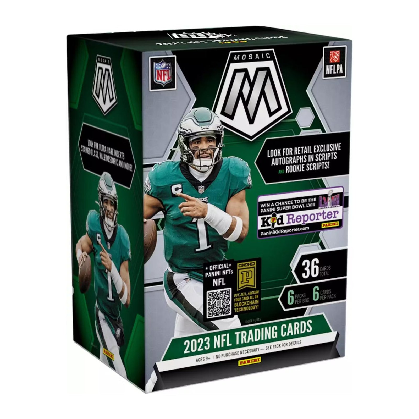 15095_a20e4320-e047-4790-9256-d5bb02ec3d65 2023 Panini Mosaic Football Blaster Box - Image 1