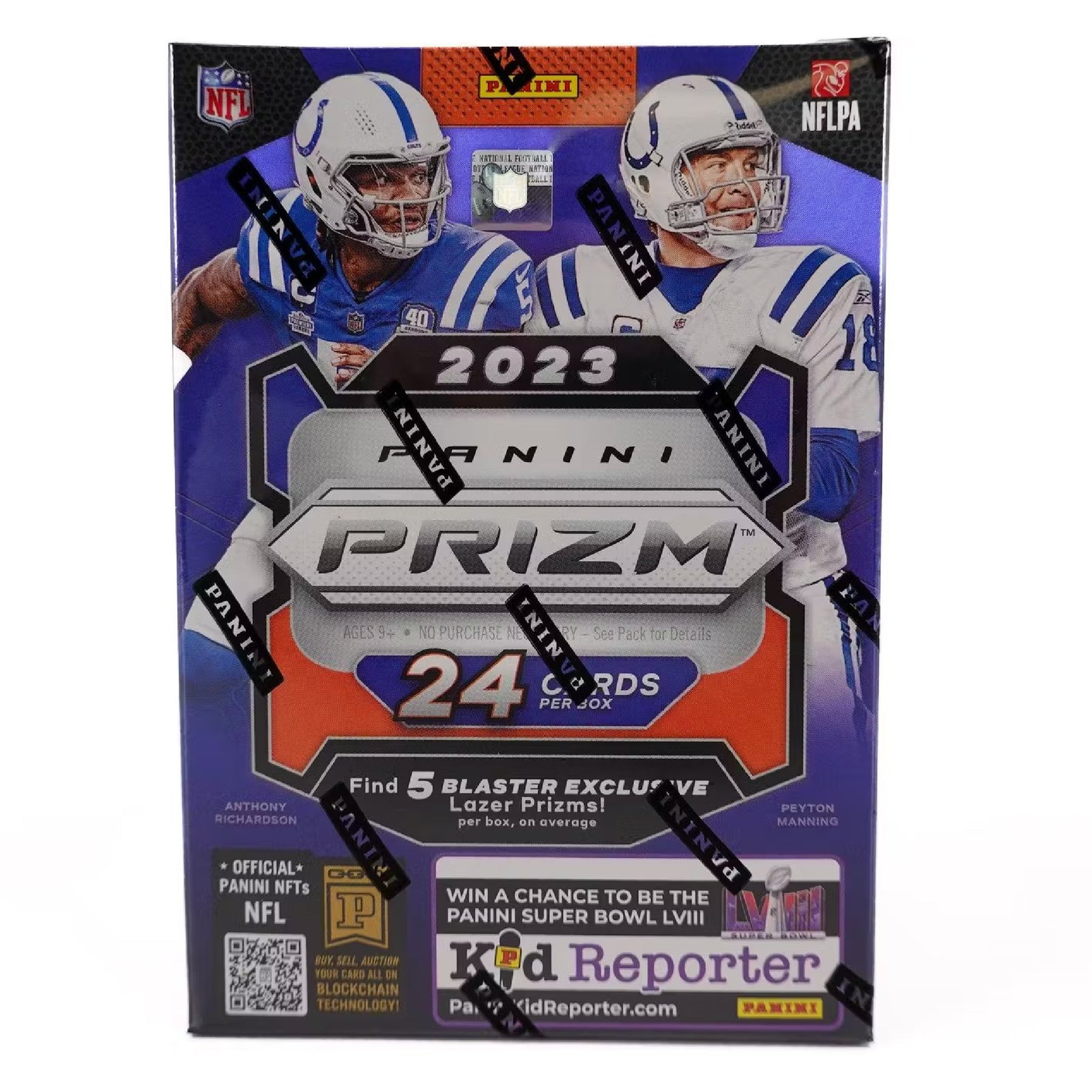 15195 2023 Panini Prizm Football Blaster Box (Lazer Prizms) - Image 1