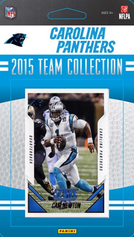 15s_420e4ac6-259a-421f-8560-0b5d6cbf6d3a Carolina Panthers 2015 Score Factory Sealed Team Set - Image 1