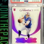 JOSH ALLEN 2018 PANINI FLAWLESS RUBY GEM ROOKIE #/20 PSA 10 GEM MINT BILLS POP2