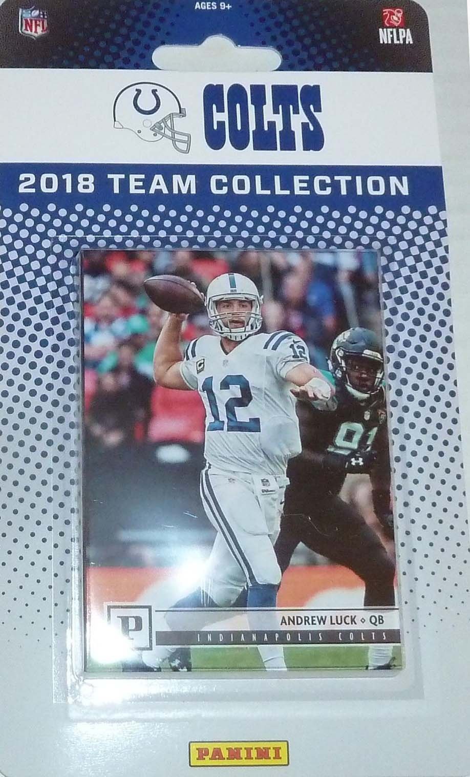18pan_a6cbbf5d-b81b-4112-b1ba-b9e05ebf803e Indianapolis Colts 2018 Panini Factory Sealed Team Set - Image 1