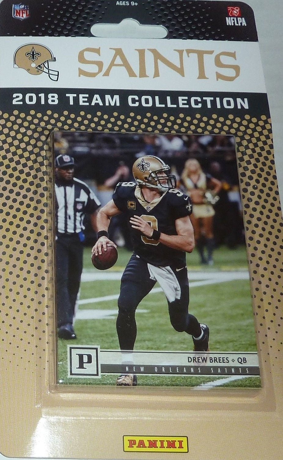 18pan_af995414-6da2-4999-99d3-502e1df23b02 New Orleans Saints 2018 Panini Factory Sealed Team Set - Image 1